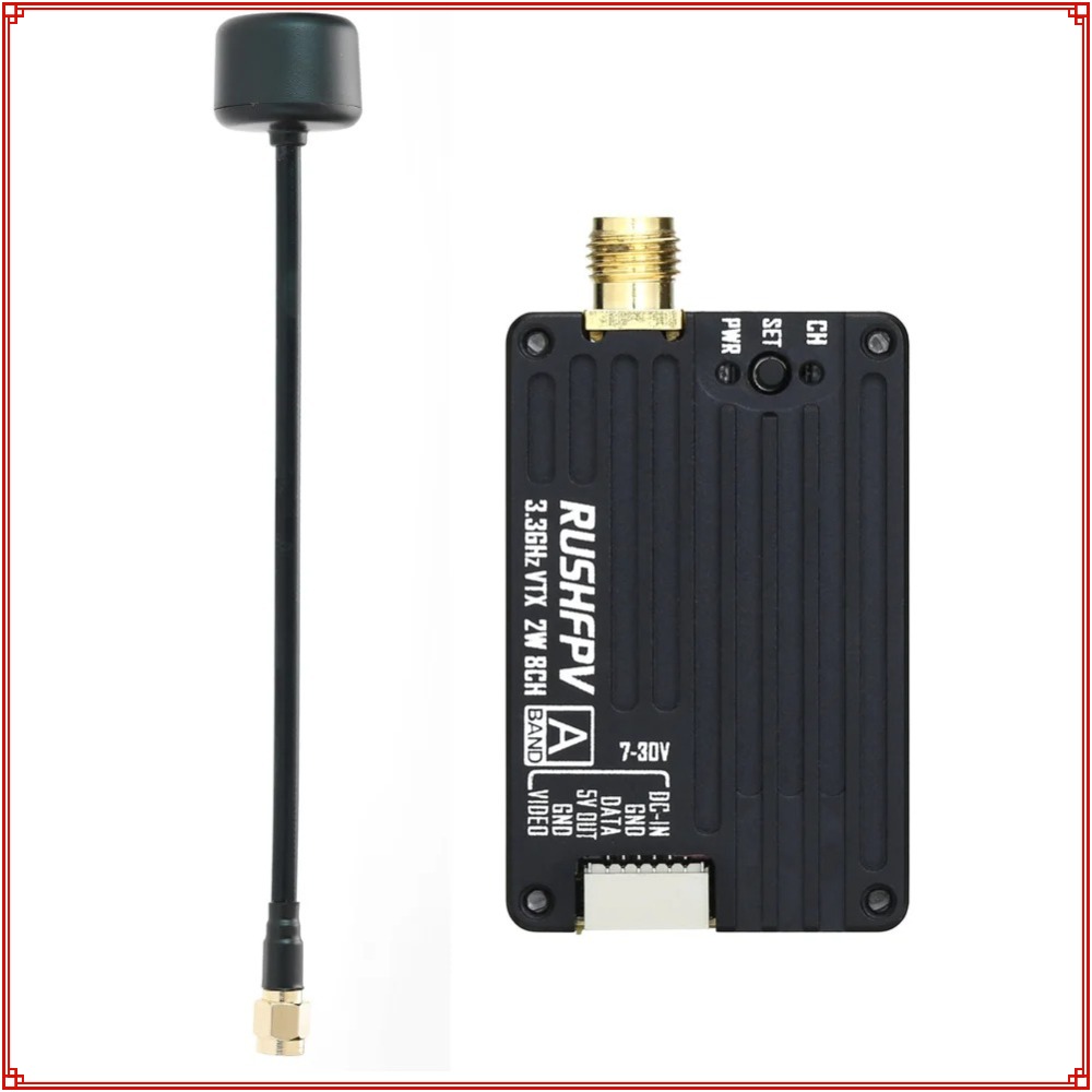 Drone Receiver - 2026 RUSHFPV 3.3G 2W VTX Transmitter