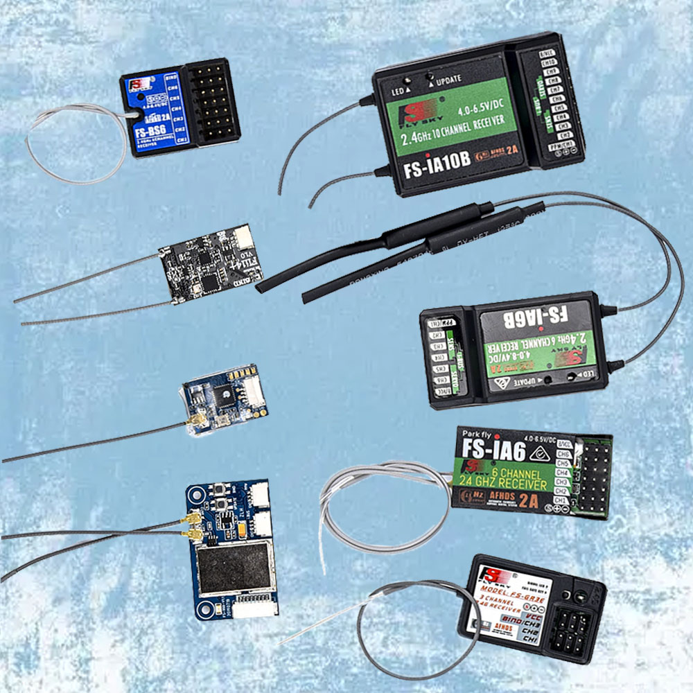 Drone Receiver - Penerima RC Flysky FS-IA6 IA6B IA10B