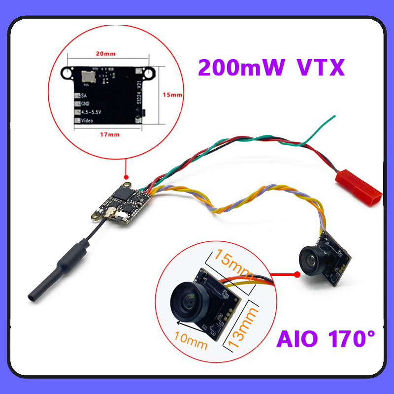 SLONWAKE 5.8G 1200TVL Kamera F - Drone Receiver ulasan dan harga